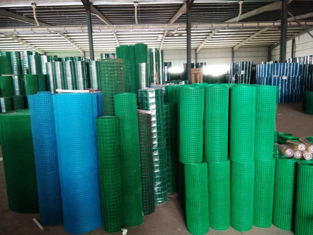 PVC Coated 1.2mm Welded Wire Mesh 1 Inch Mesh for Agriculture Protection