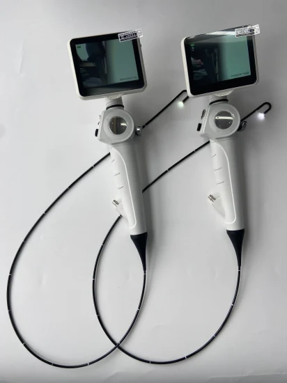 Flexibles Videoendoskop mit 2,8 mm distalem Ende, 1,2 mm Arbeitskanal, 180-Grad-Ablenkung, 3,5-Zoll-Display